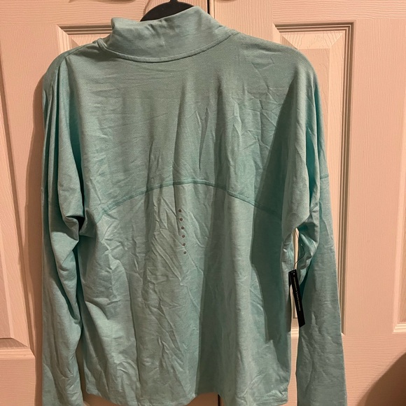 Women’s Nike Dri-FIT Light Green Pullover - Picture 3 of 3